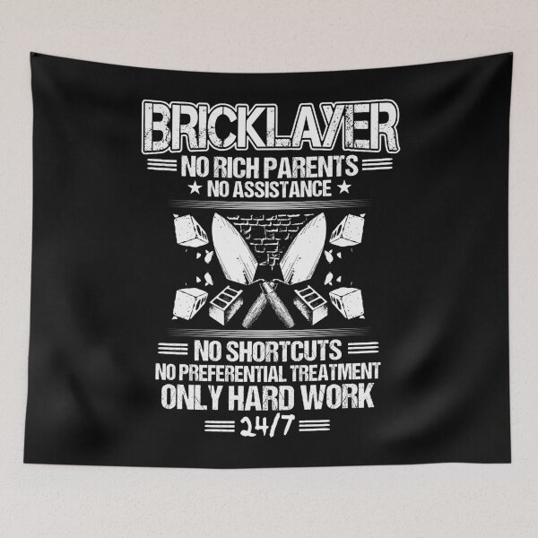 Item preview, Bricklayer/Mason/Brickmason/Brickie/Gift/Hard Work designed and sold by Krautshirts.
