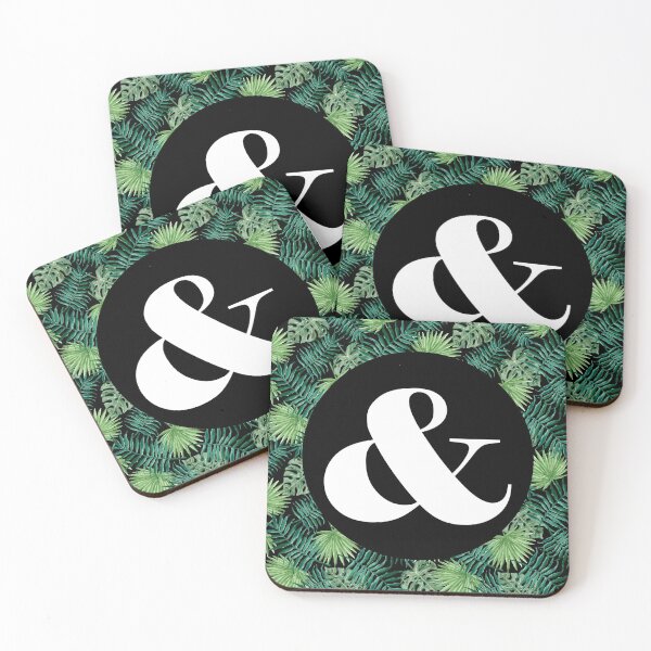 Item preview, Ampersand - palm leaves designed and sold by adiosmillet.