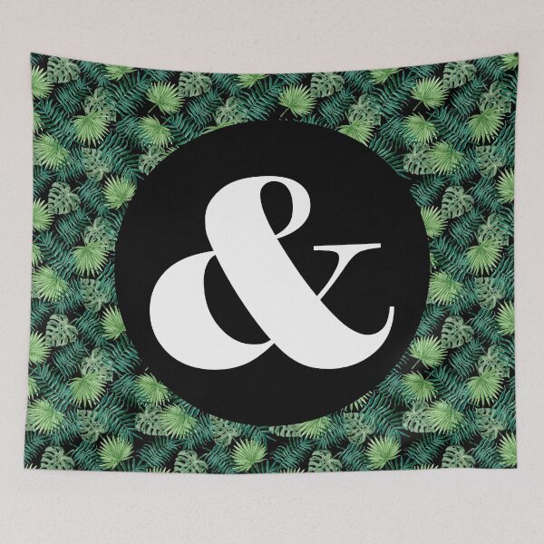 Item preview, Ampersand - palm leaves designed and sold by adiosmillet.