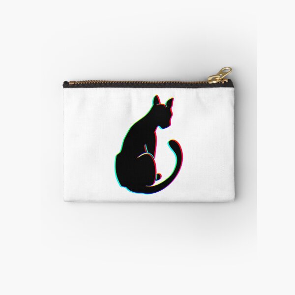 Item preview, Neon Feline Dark - Rainbow Black Laser Cat designed and sold by AllisonDelDuca.