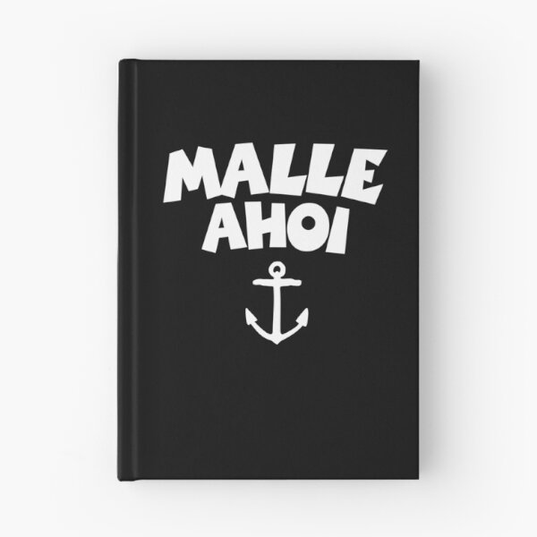 Item preview, Malle Ahoi (White) Mallorca Anchor Boat & Sail Design designed and sold by theshirtshops.