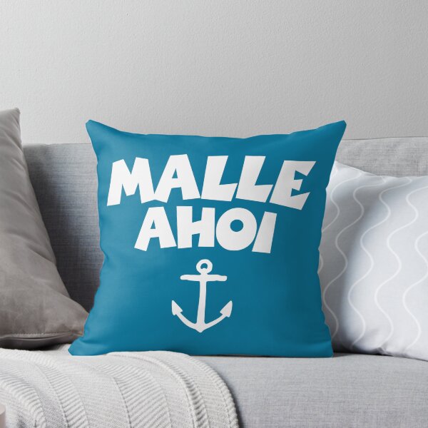 Item preview, Malle Ahoi (White) Mallorca Anchor Boat & Sail Design designed and sold by theshirtshops.