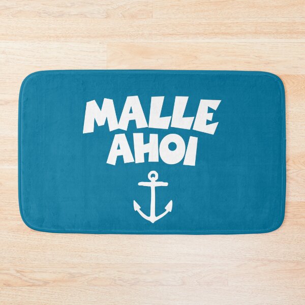 Item preview, Malle Ahoi (White) Mallorca Anchor Boat & Sail Design designed and sold by theshirtshops.