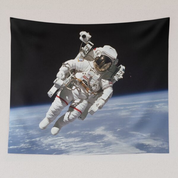 Item preview, Astronaut Bruce McCandless on First-ever Untethered Spacewalk designed and sold by Lefteris Betsis.