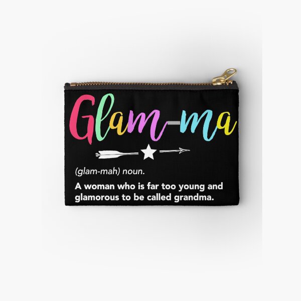 Aperçu de l'œuvre Glam-ma, Glamma Définition Cadeau de cadeau idéal pour mamie créée et vendue par JukeLox.