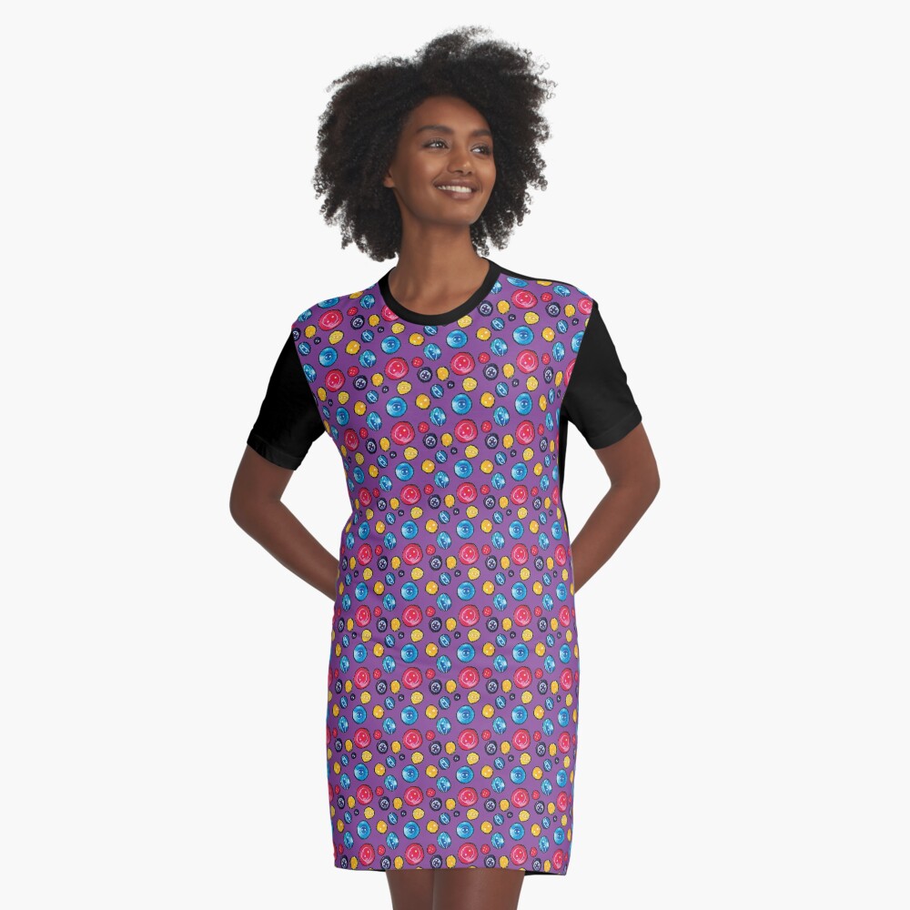 Item preview, Graphic T-Shirt Dress designed and sold by JodieChristine.