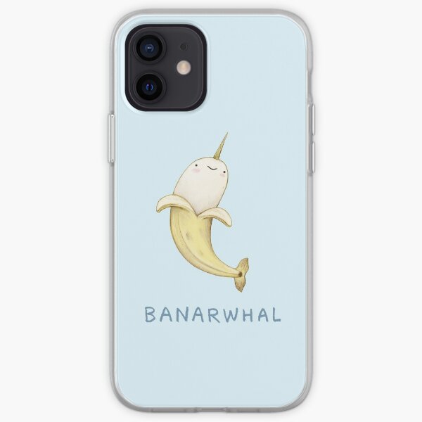 Banarwhal iPhone Soft Case
