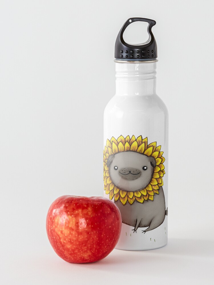 Alternate view of Pugflower Water Bottle