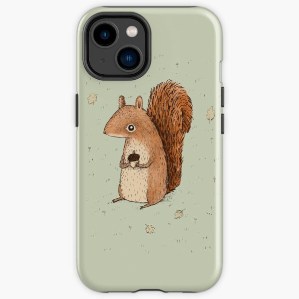 Sarah the Squirrel iPhone Tough Case