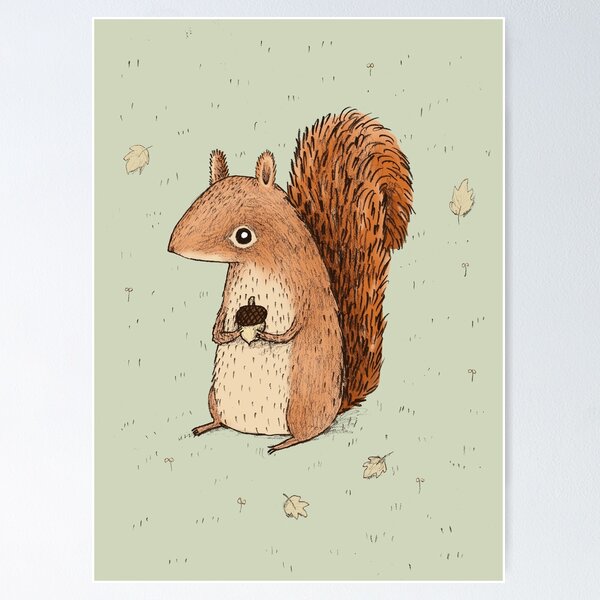Item preview, Sarah the Squirrel designed and sold by SophieCorrigan.