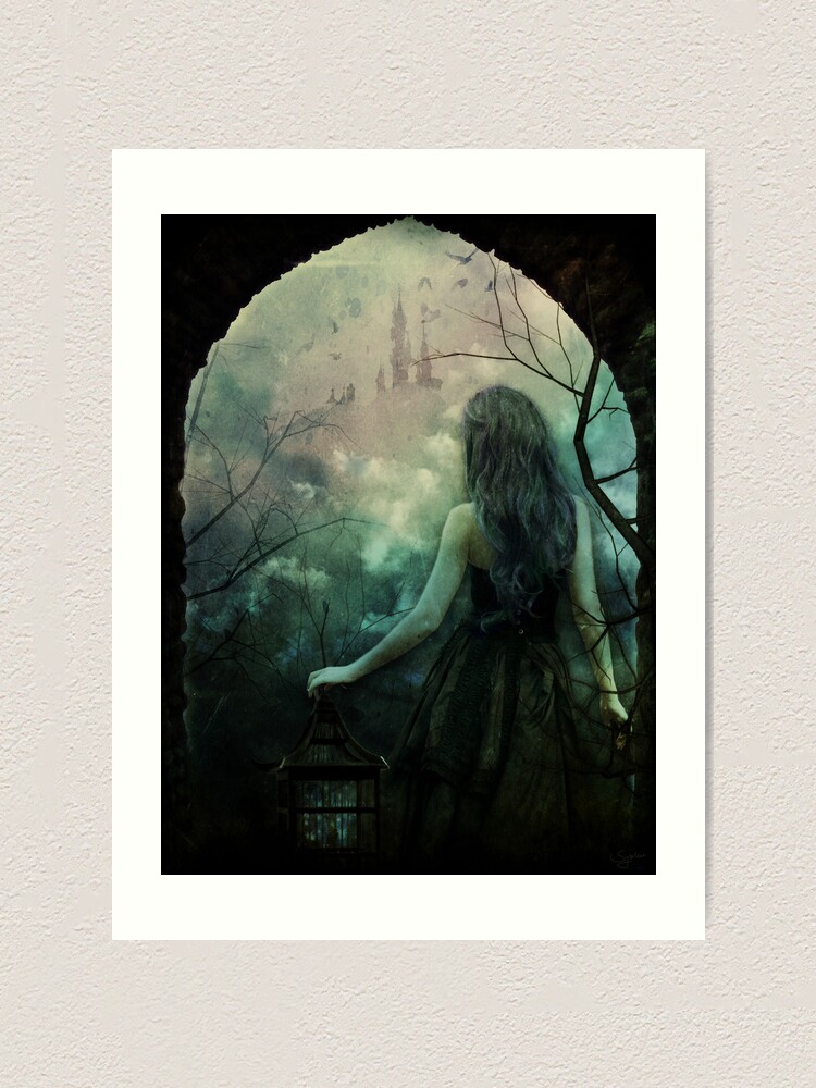 Alternate view of Morgan le Fay Art Print