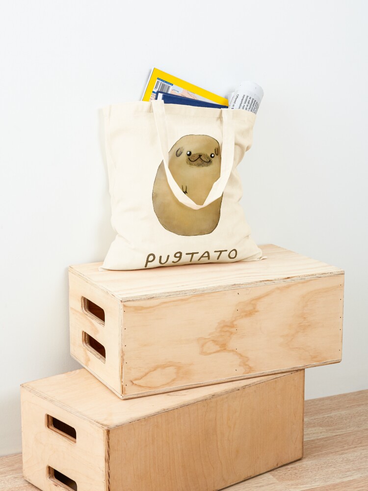 Alternate view of Pugtato Tote Bag
