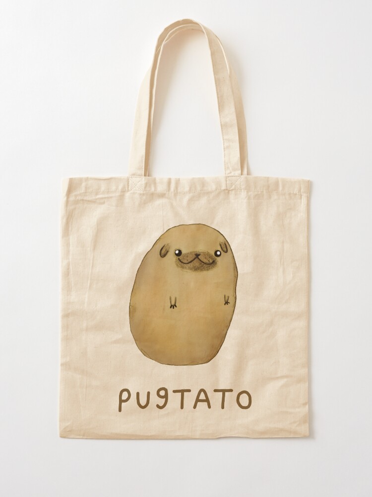 Alternate view of Pugtato Tote Bag