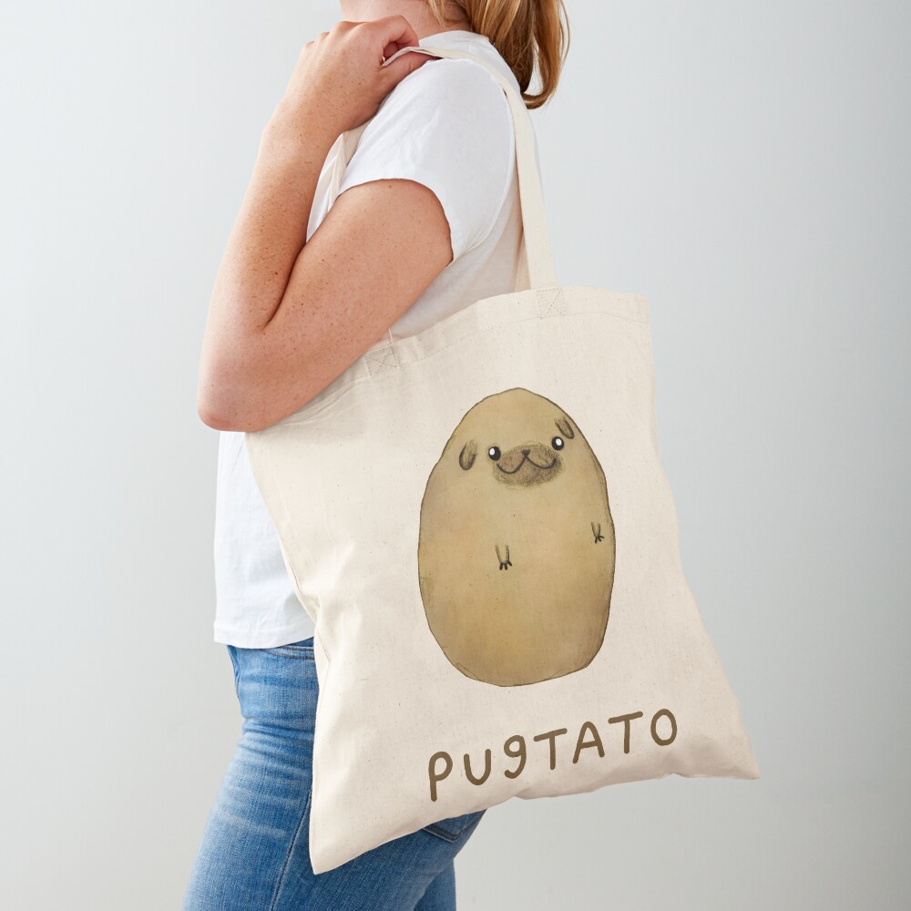 Pugtato Tote Bag