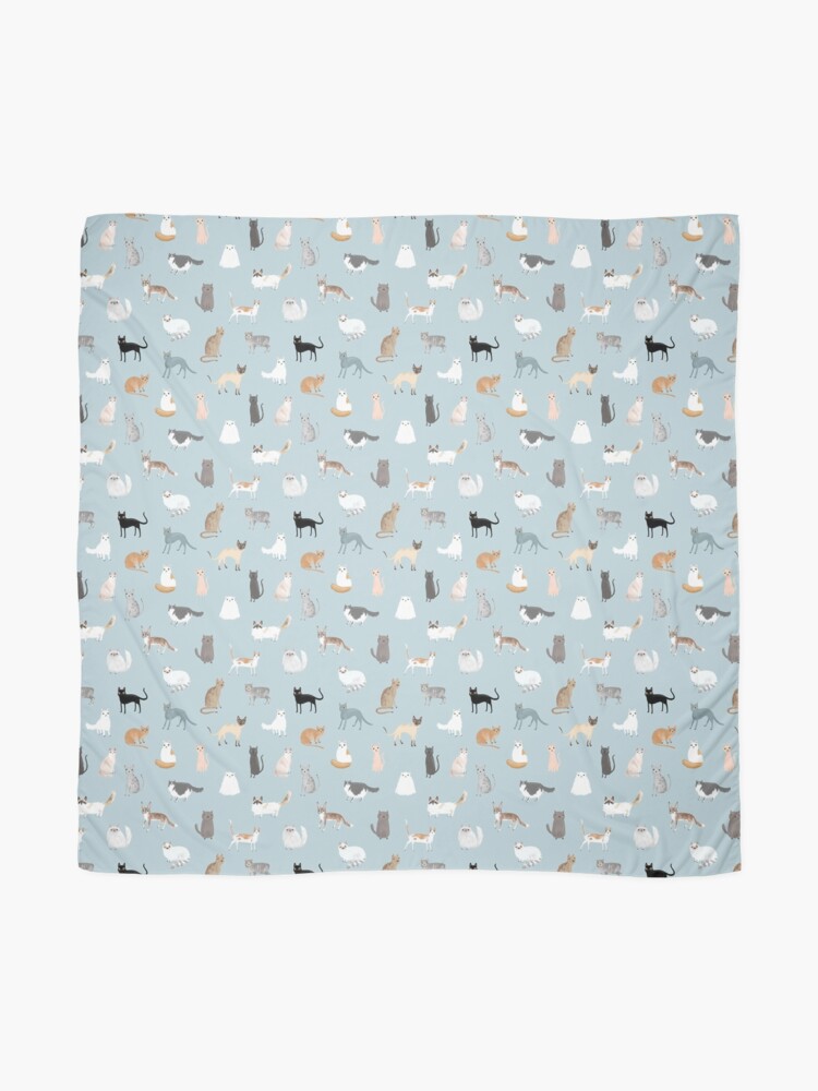 Alternate view of Cat Pattern Scarf
