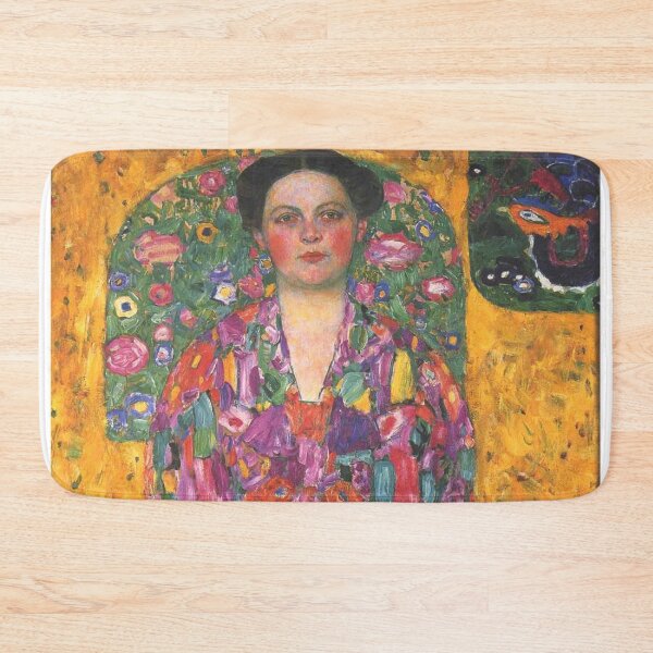Item preview, Portrait of Eugenia Primavesi by Gustav Klimt - Art Nouveau Symbolism designed and sold by Bebichic.