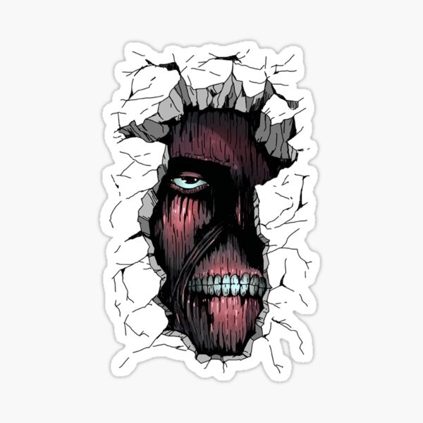 Attack On Titan Stickers Redbubble