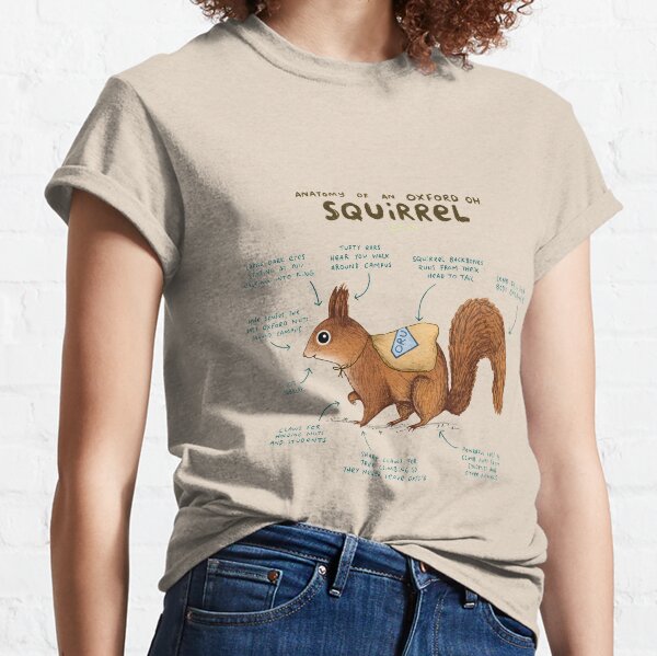 shirt with squirrel on it