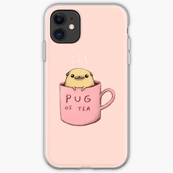 Pug of Tea iPhone Soft Case