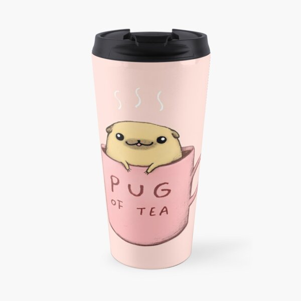 Pug of Tea Travel Mug