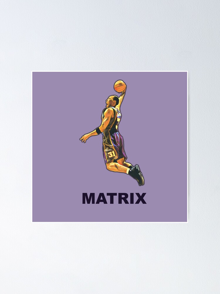 "Shawn Marion The Matrix" Poster by Wongkayznba Redbubble