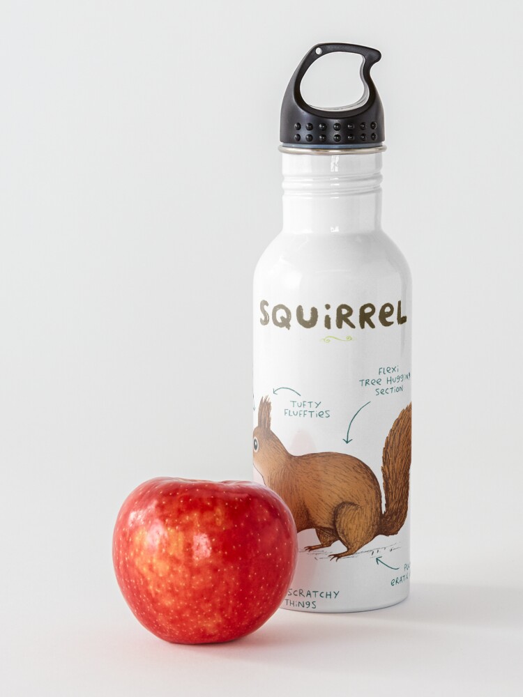 Alternate view of Anatomy of a Squirrel Water Bottle