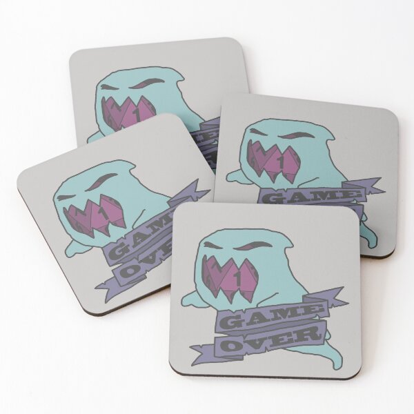 Item preview, Game Over Ghost - D20 designed and sold by katecrashed.