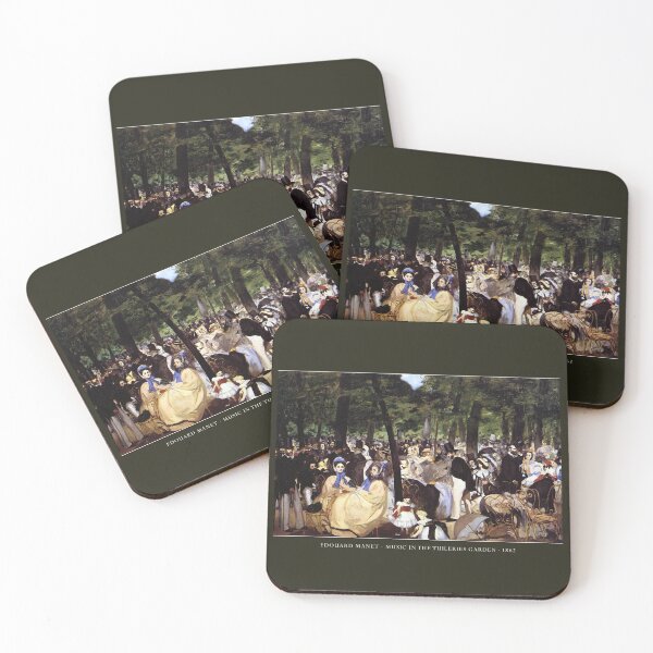 Item preview, Music in the Tuileries (1862) By Manet designed and sold by knightsydesign.