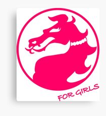 Mortal Kombat for Girls Canvas Print