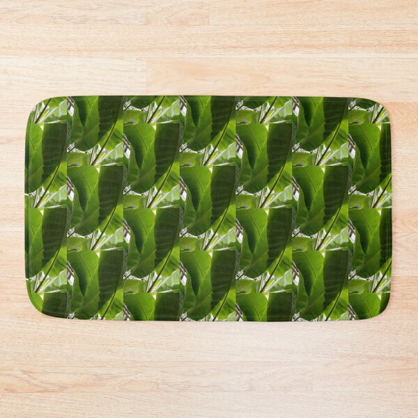 Item preview, Luscious Tropical Greens - Huge Banana Leaves Patterns - Vertical View Upwards Right  designed and sold by Georgia Mizuleva.