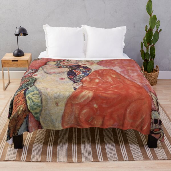 Item preview, Girlfriends by Gustav Klimt - Art Nouveau Symbolism designed and sold by Bebichic.