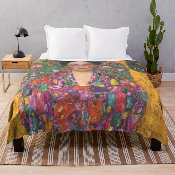 Item preview, Portrait of Eugenia Primavesi by Gustav Klimt - Art Nouveau Symbolism designed and sold by Bebichic.