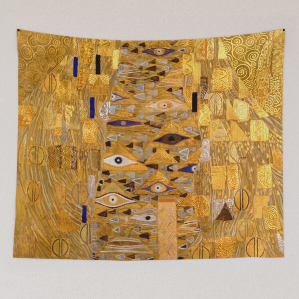 Item preview, Adele Bloch-Bauer I - Detail by Gustav Klimt Gold designed and sold by Bebichic.