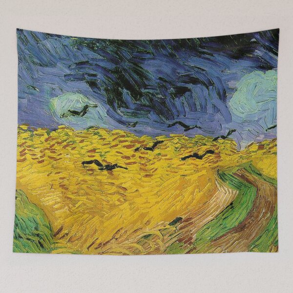 Item preview, Wheatfield with Crows - Vincent Van Gogh painting designed and sold by Bebichic.