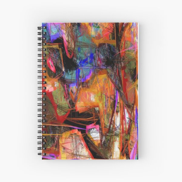 Abstract 9012 Spiral Notebook
