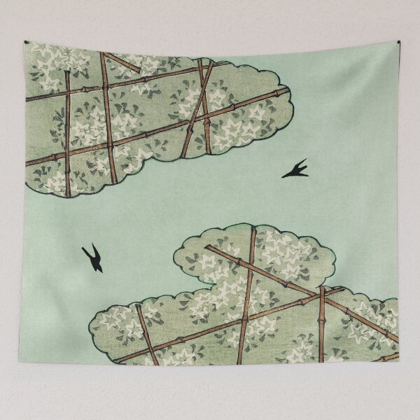 Item preview, Sky illustration -  Watanabe Seitei - Japanese art designed and sold by Bebichic.