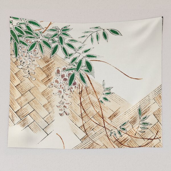 Item preview, Wisteria illustration -  Watanabe Seitei - Japanese art designed and sold by Bebichic.
