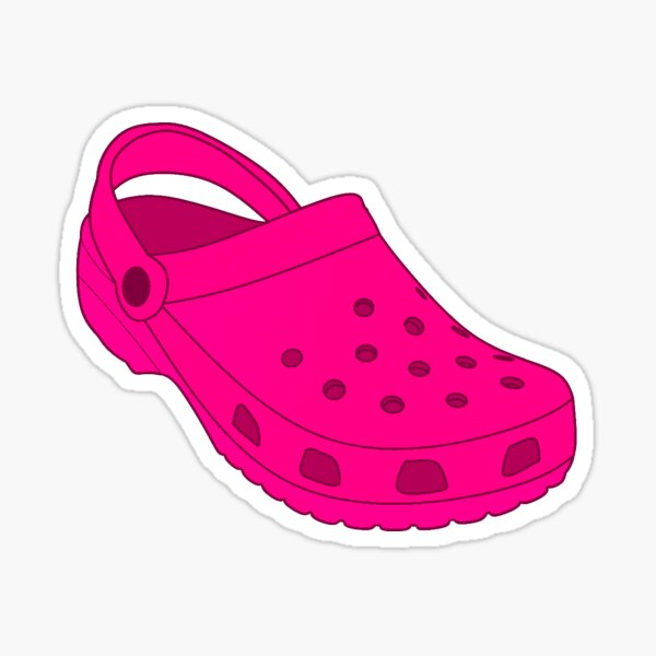 Hot Pink Croc