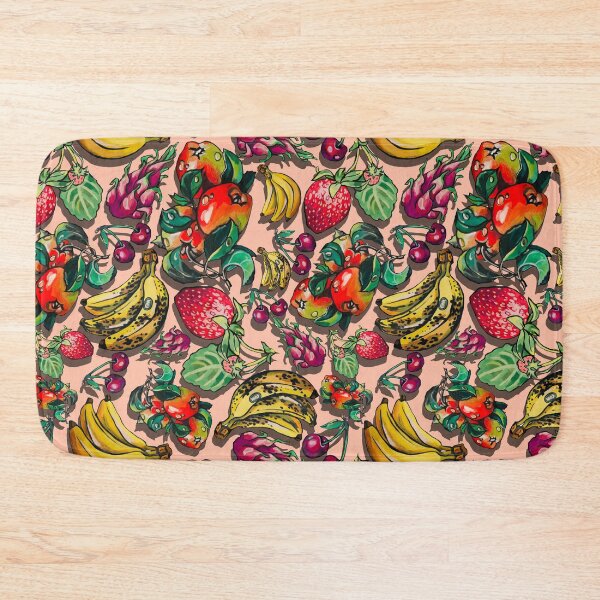 Item preview, peachy keen fruit scene designed and sold by ariellemorris.