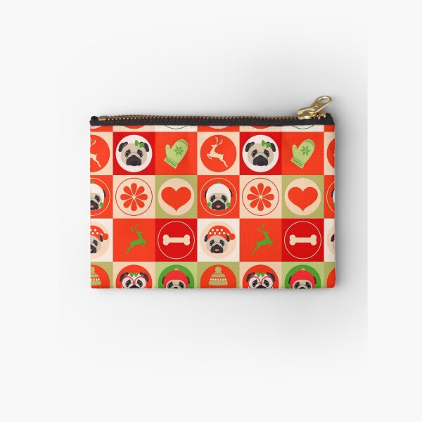 Item preview, Sweet Christmas Pugs 3 designed and sold by pugmom4.
