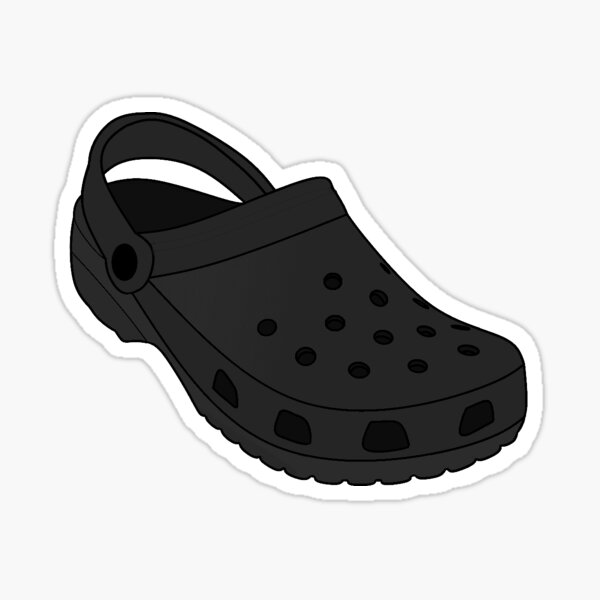 Black Croc Stickers | Redbubble