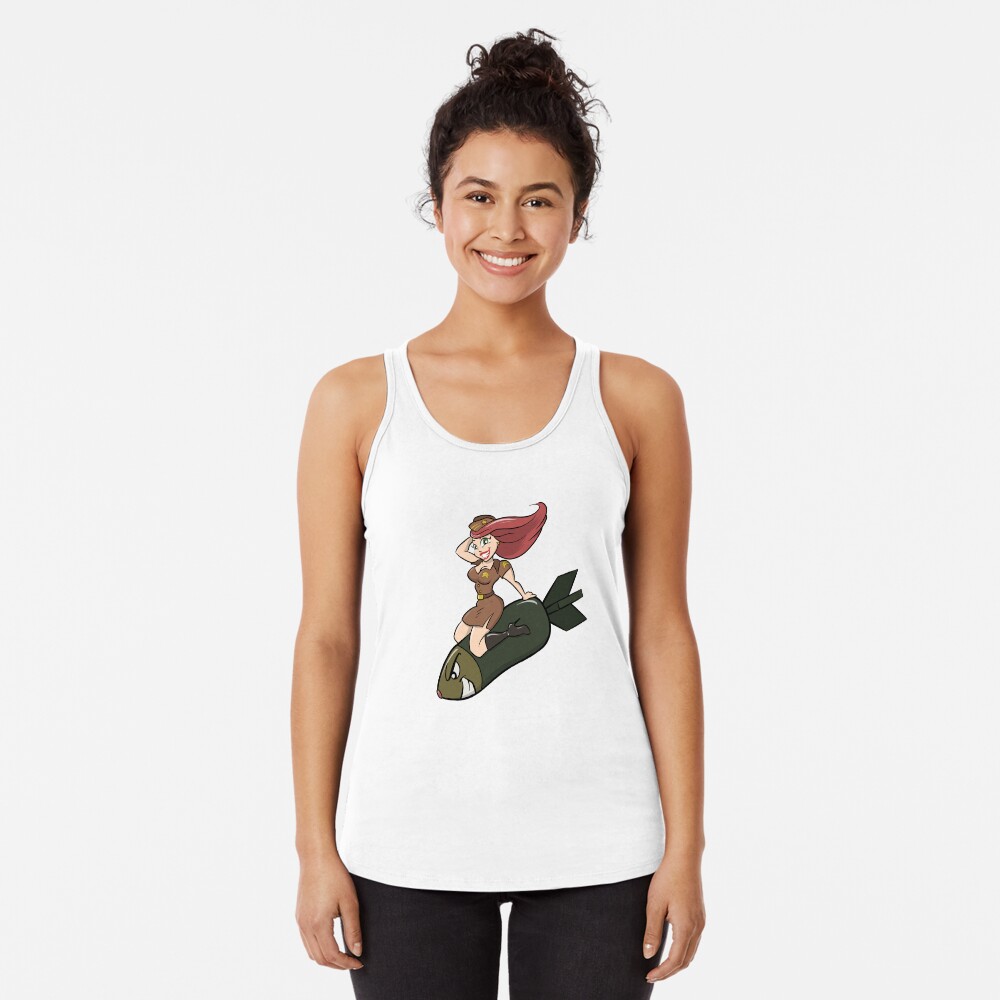 Item preview, Racerback Tank Top designed and sold by Toonabilly.