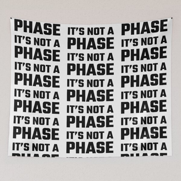Item preview, Lil Peep 'IT'S NOT A PHASE' designed and sold by boogsbay.