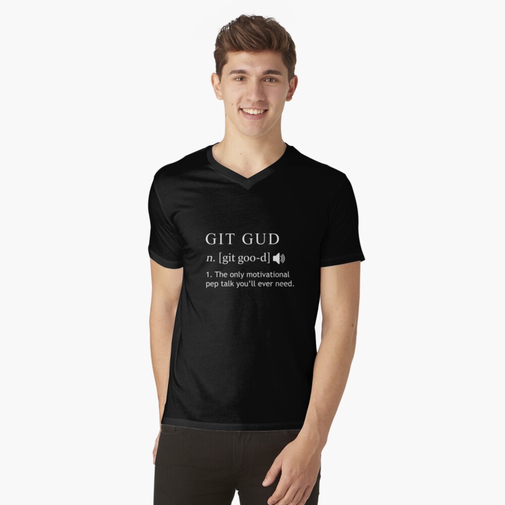 Git Gud Shirt Definition Postcard for Sale by RareLoot19