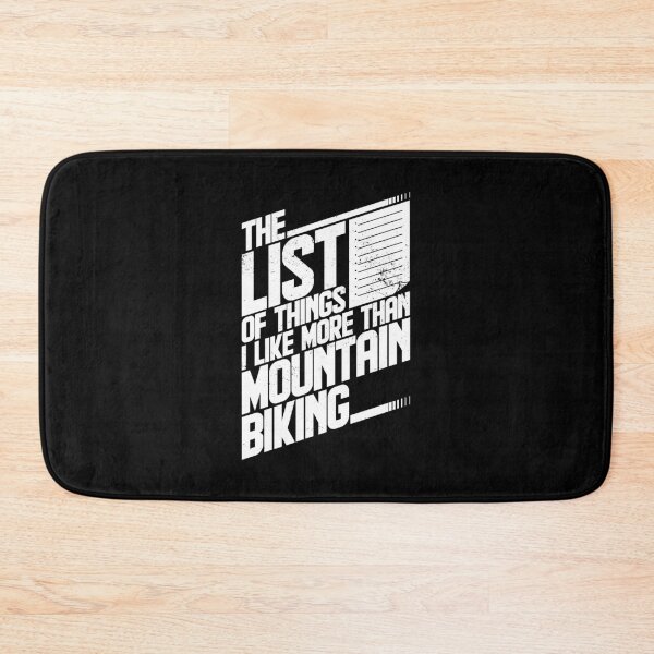 Item preview, The list of things I like more than mountain biking funny Outdoor recreation activity sports mountain biking designed and sold by emmjott.