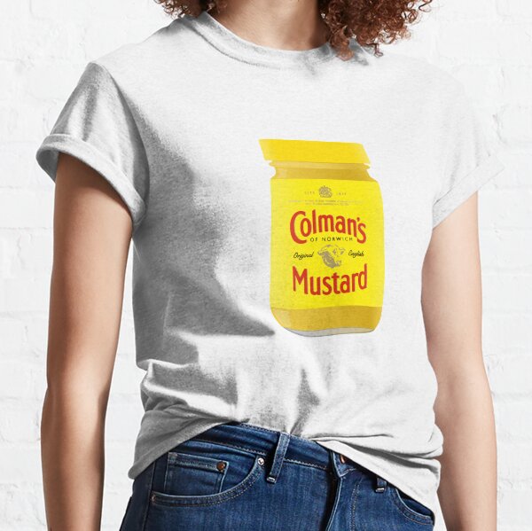Colman's Mustard English Yellow Mustard Jar Classic T-Shirt