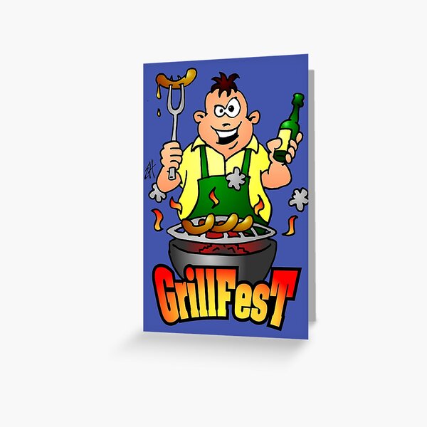 GrillFest Greeting Card