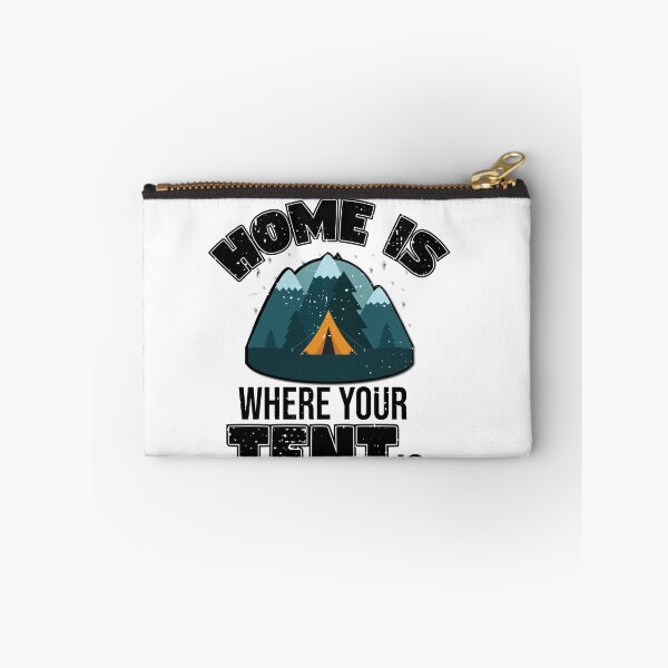 Item preview, Home is where your tent is! designed and sold by Cutebutfunny.