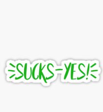 Beetlejuice - Sucks-Yes Sticker