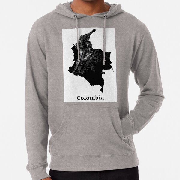 Item preview, Colombia street map art designed and sold by AmazingMapArt.
